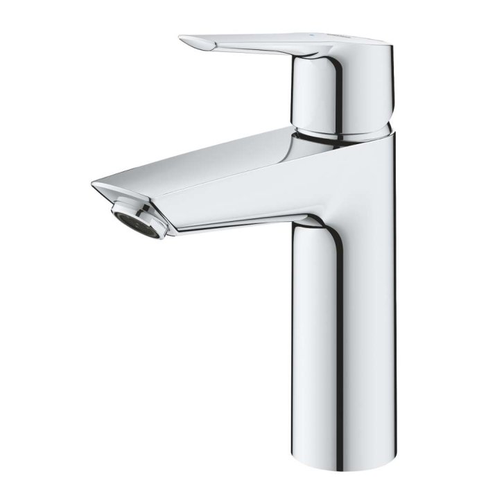 Grohe QuickFix Start - Umyvadlová baterie s výpustí Push-Open, studený start, chrom 23746002