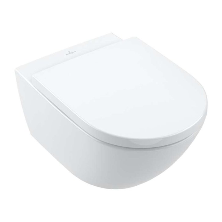 Villeroy & Boch Subway 3.0 - Závěsné WC se sedátkem SoftClosing, TwistFlush, CeramicPlus, alpská bílá 4670TSR1