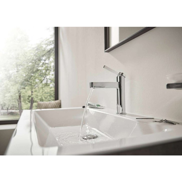 Hansgrohe Finoris - Umyvadlový ventil, pro studenou vodu, EcoSmart, chrom 76013000
