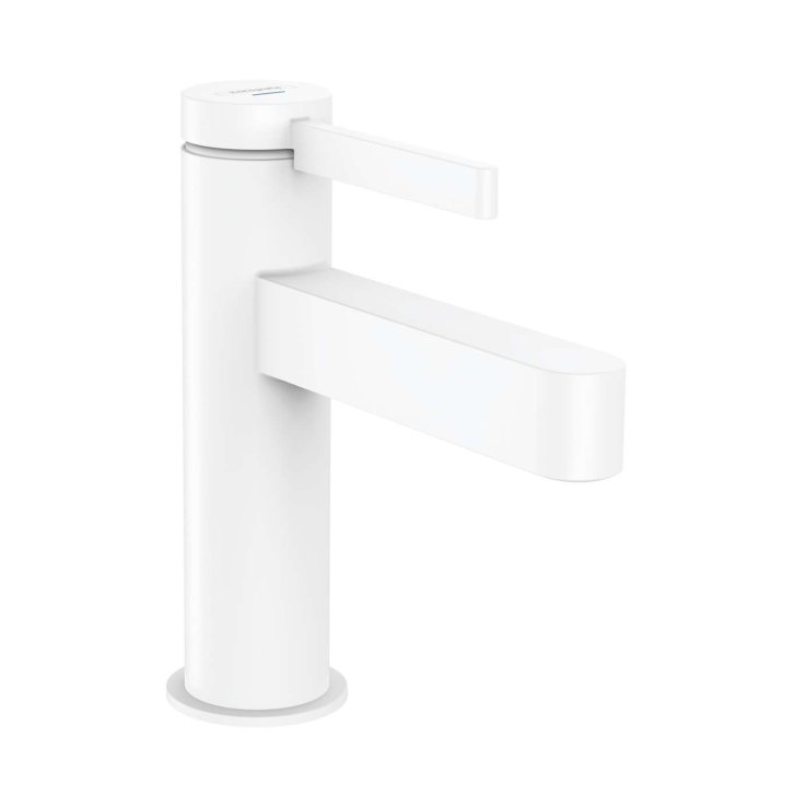 Hansgrohe Finoris - Umyvadlový ventil, pro studenou vodu, EcoSmart, matná bílá 76013700