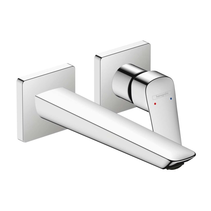 Hansgrohe Logis - Umyvadlová baterie Fine pod omítku, 2-otvorová instalace, EcoSmart, chrom 71256000