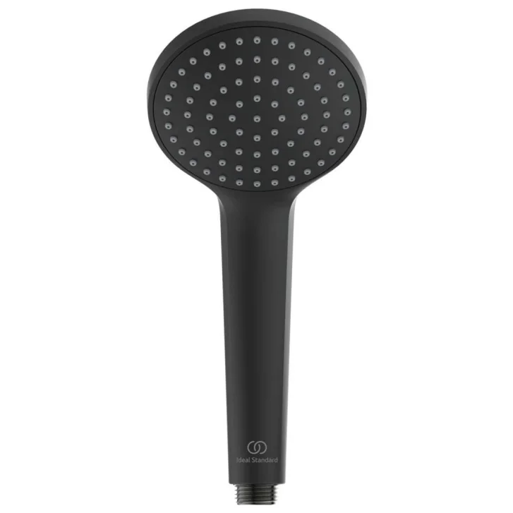 Ideal Standard Cerafine O - Sprchový set s baterií, průměr 20 cm, 1 proud, černá BC750XG