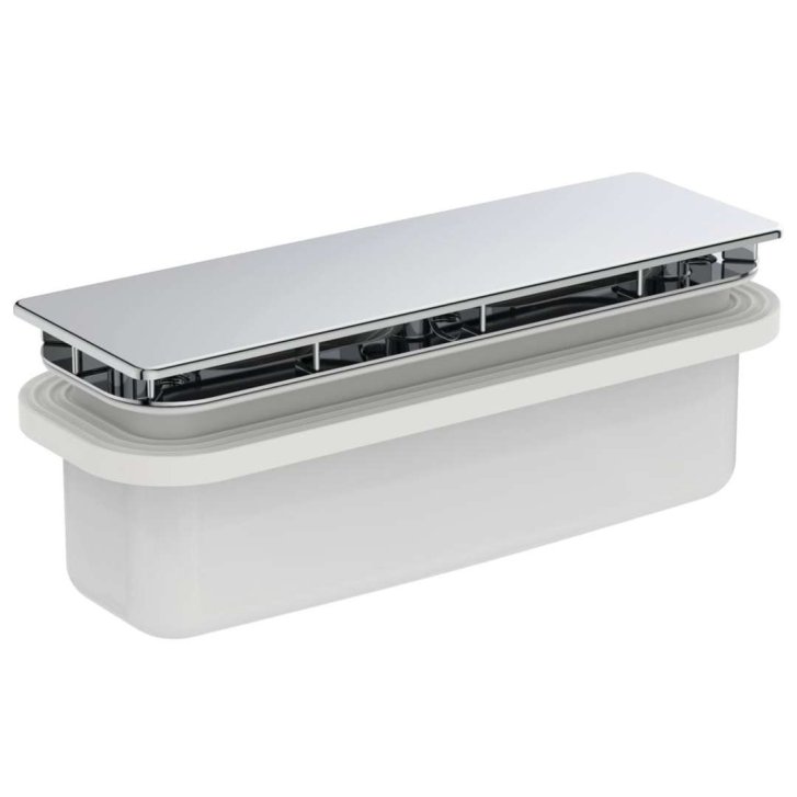 Ideal Standard Ultra Flat New - Odtoková souprava pro vaničky, chrom T4493AA