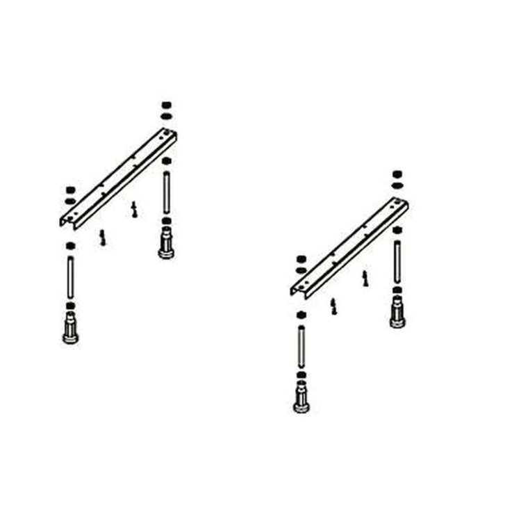Ideal Standard - Nohy a montážní lišty k vaně B156467