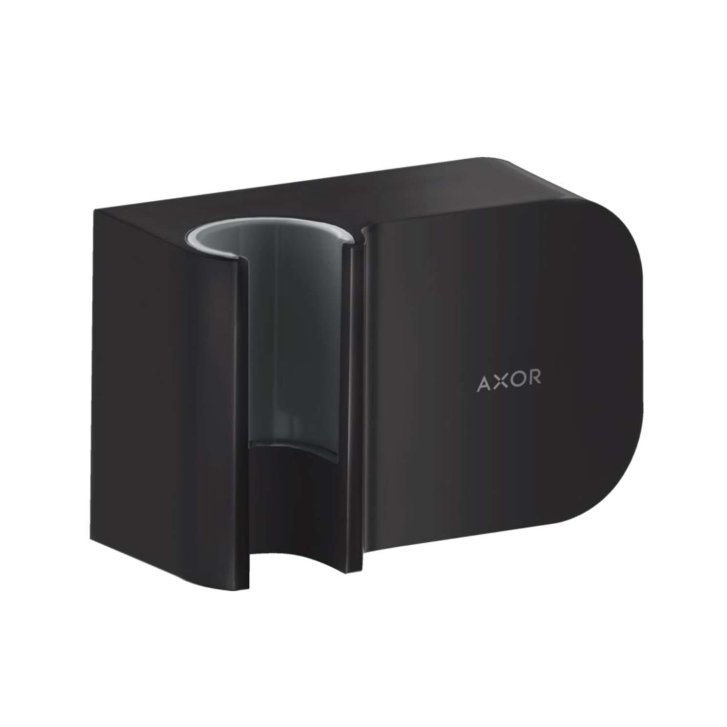 Axor One - Nástěnné kolínko s držákem, matná černá 45723670