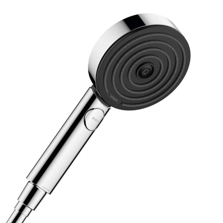 Hansgrohe Pulsify Select - Set sprchové hlavice, 3 proudy, EcoSmart, tyče 96 cm a hadice, chrom 24171000