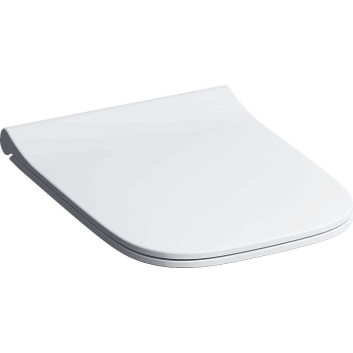 Geberit Smyle Square - WC sedátko, bílá 500.239.01.1