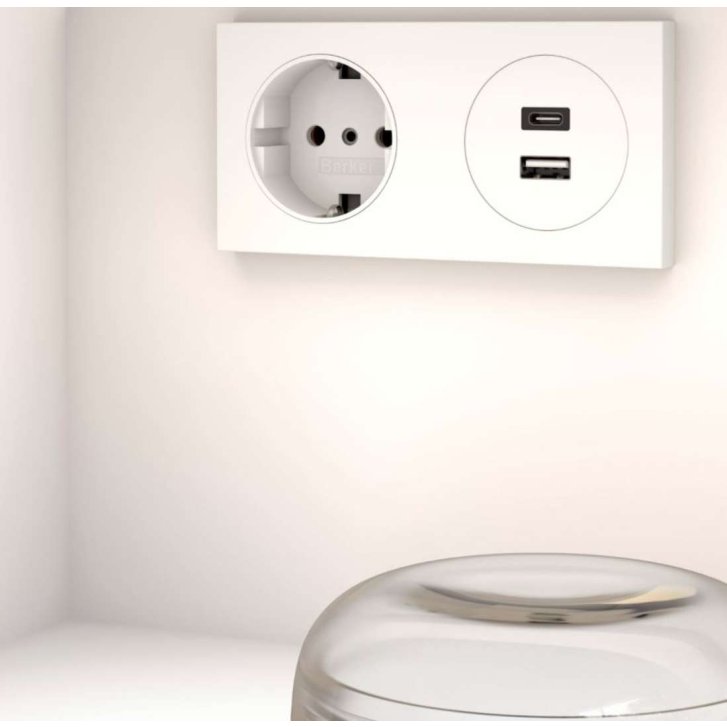 Keuco Stageline - Umyvadlová skříňka, 120x63x49 cm, s osvětlením a USB, bílá 32882300100