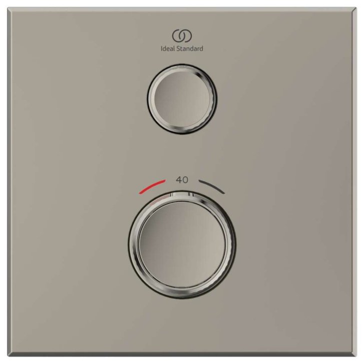Ideal Standard CeraTherm Navigo - Termostatická sprchová baterie pod omítku, Silver Storm A7301GN