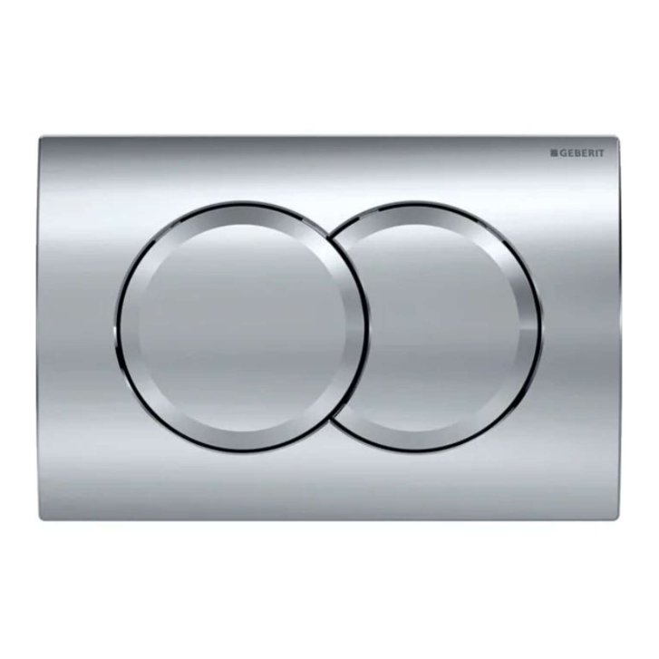 Geberit Delta01 - Ovládání splachování, lesklý chrom 115.107.21.1