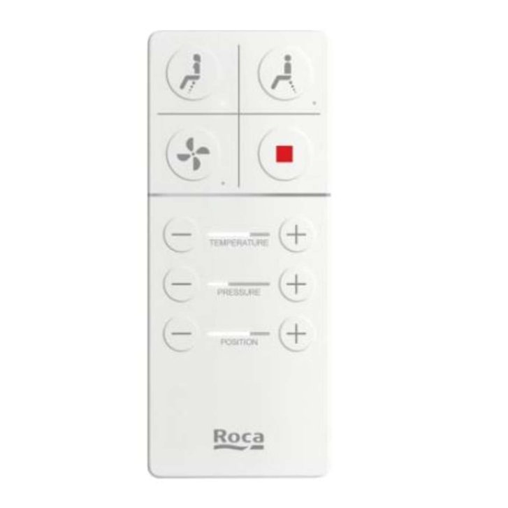 Roca Inspira - Elektronický bidet In-Wash s keramikou, Vario odpad, Dual Flush, SlowClose, Rimless, bílá A80306L001