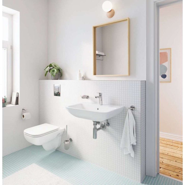 Grohe Start Edge - Umyvadlo 60x45 cm, s přepadem, otvor pro baterii, alpská bílá 39950000