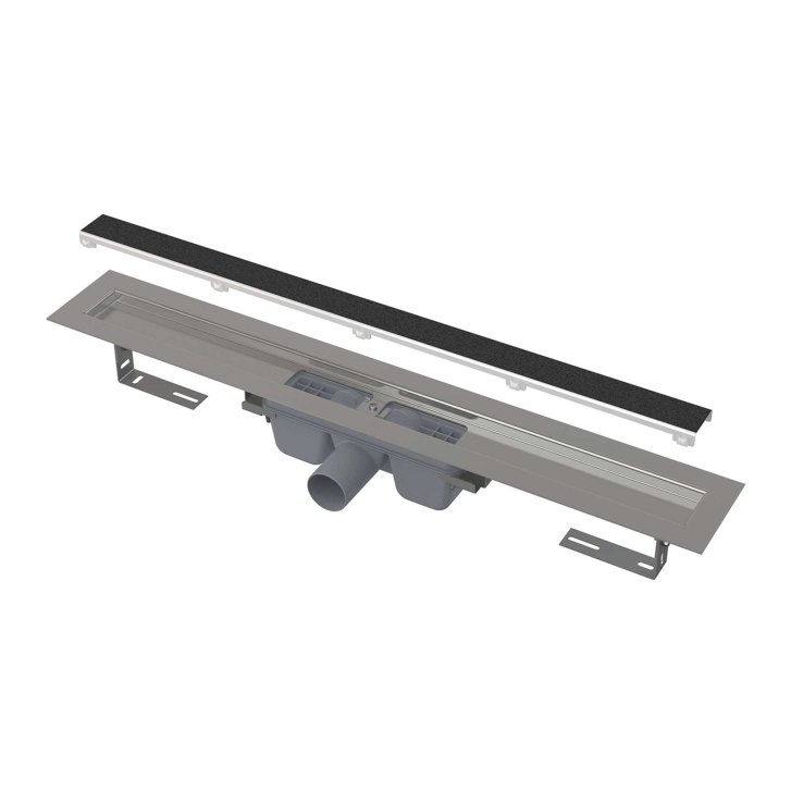 Alca - Sprchový žlab Marble 95 cm, s roštem pro vložení dlažby, nerez APZ15-950