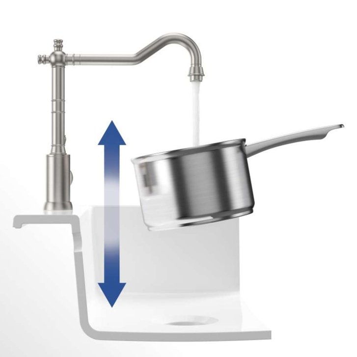 Villeroy & Boch Avia 2.0 - Dřezová baterie, nerez 924000LC