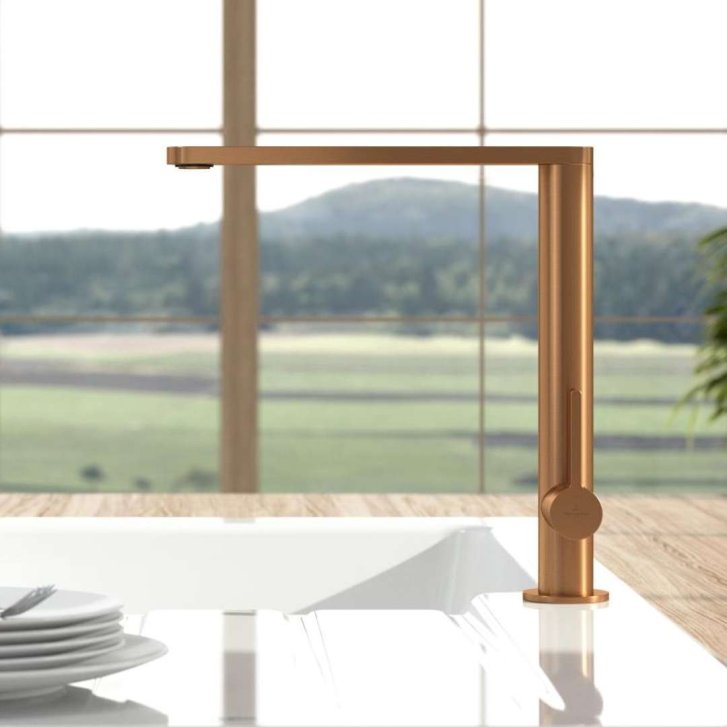 Villeroy & Boch Finera - Dřezová baterie, bronz 92700004