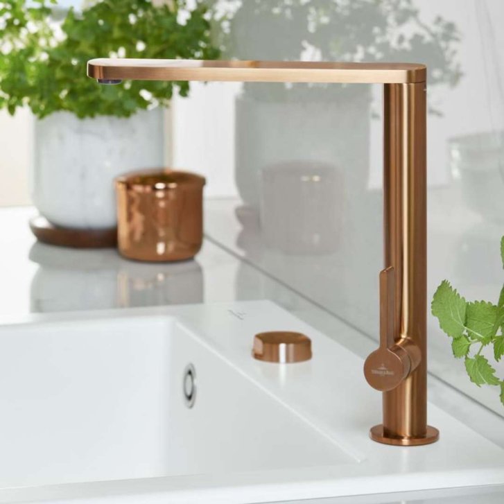 Villeroy & Boch Finera - Dřezová baterie, bronz 92700004