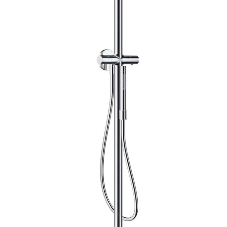 Axor Starck - Sprchový set s termostatem, průměr 24 cm, 1 proud, chrom 12672000