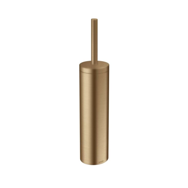 Axor Universal Circular - WC štětka nástěnná s držákem, kartáčovaný bronz 42855140