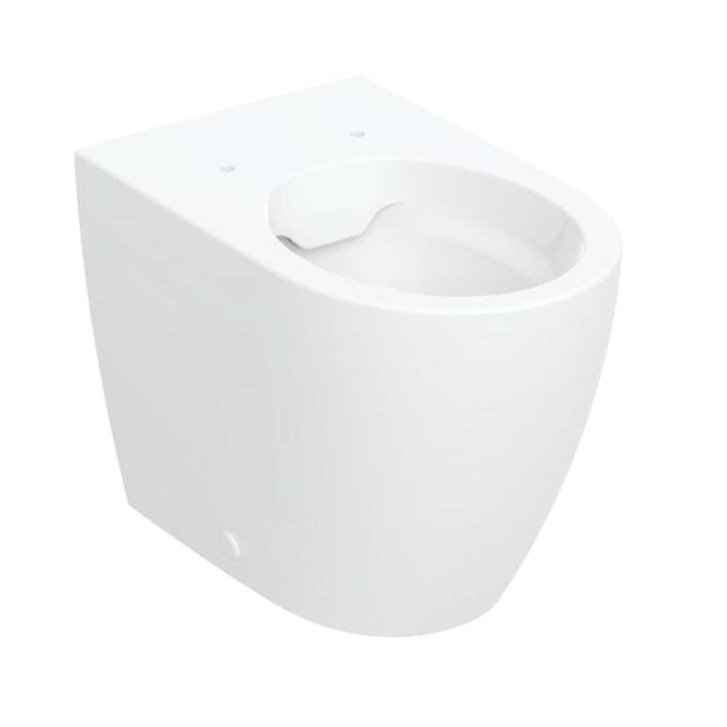 Geberit iCon - Stojící WC, vodorovný odpad, Rimfree, KeraTect, bílá 502.382.00.8