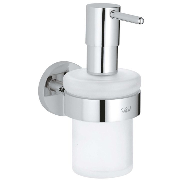 Grohe QuickFix Start - Dávkovač mýdla s držákem, sklo/chrom 41195000