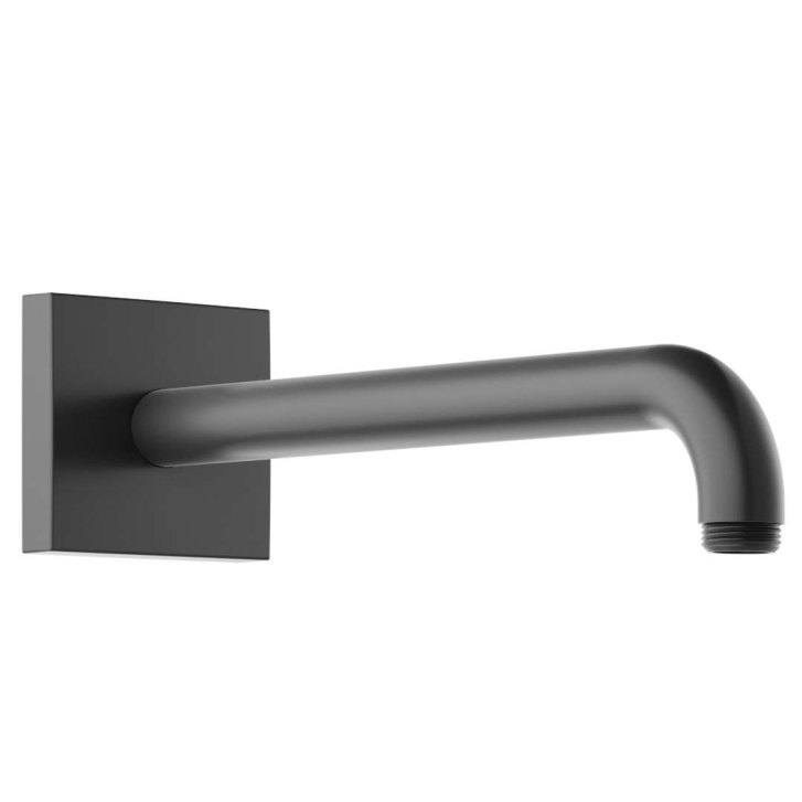 Keuco - Sprchové rameno, délka 30 cm, kartáčovaný černý chrom 53088130302