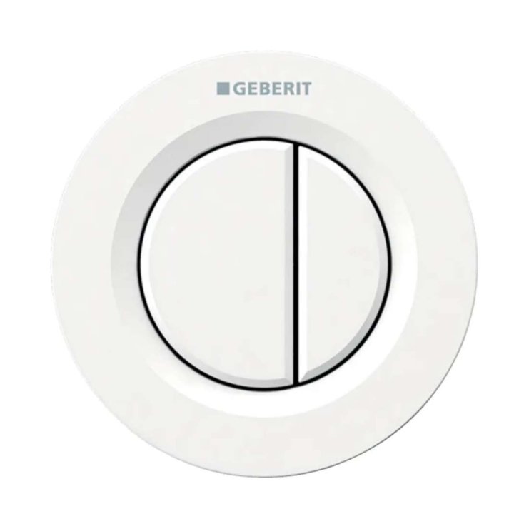 Geberit - Oddálené ovládání splachování typ 01, bílá 116.043.11.1
