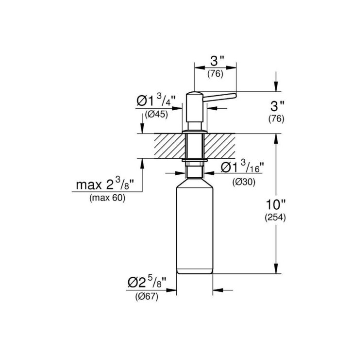 Grohe - Dávkovač mycích prostředků Contemporary, chrom 40536000