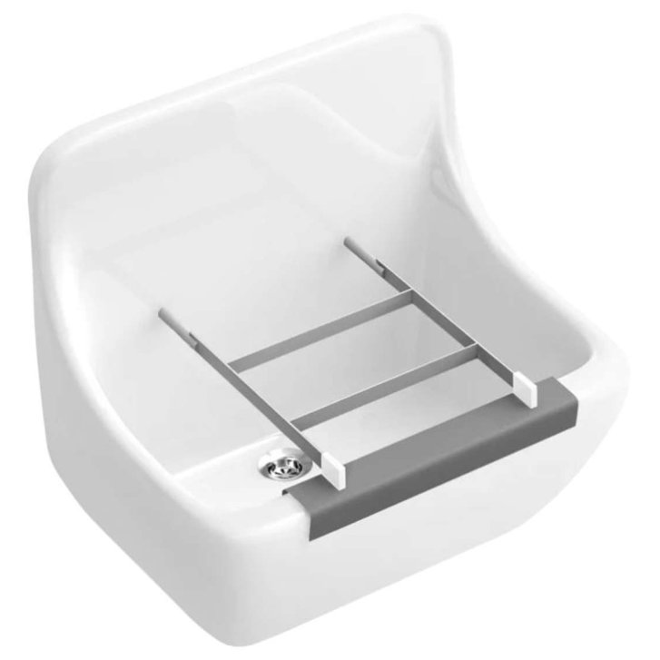 Villeroy & Boch O.novo - Závěsná výlevka 46x35 cm, alpská bílá 69120101