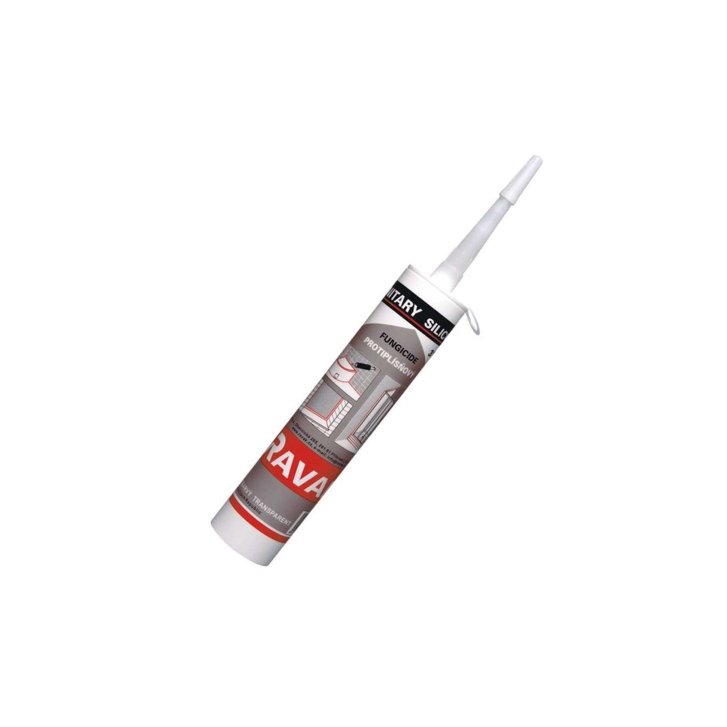 Ravak Příslušenství - Silikonový tmel Professional, bílý X01200