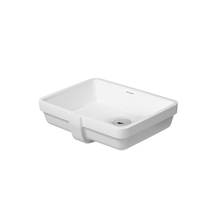 Duravit Vero - Umyvadlo zápustné 43x32 cm, s přepadem, bílá 0330430000