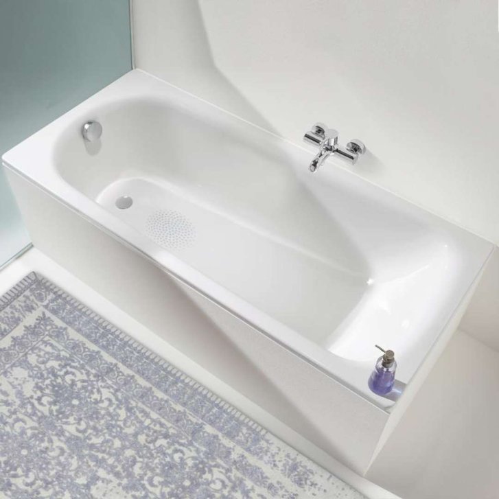 Kaldewei Advantage - Obdélníková vana Saniform Plus 373-1, 170x75 cm, antislip, bílá 112630000001