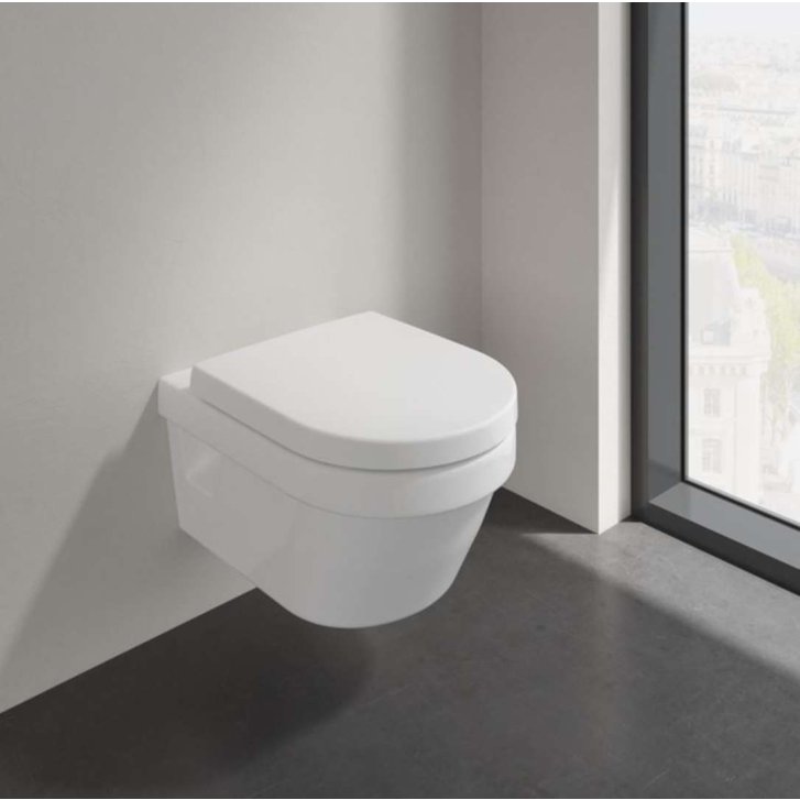 Villeroy & Boch Architectura - WC sedátko se sklápěním SoftClose, bílá 98M9C101