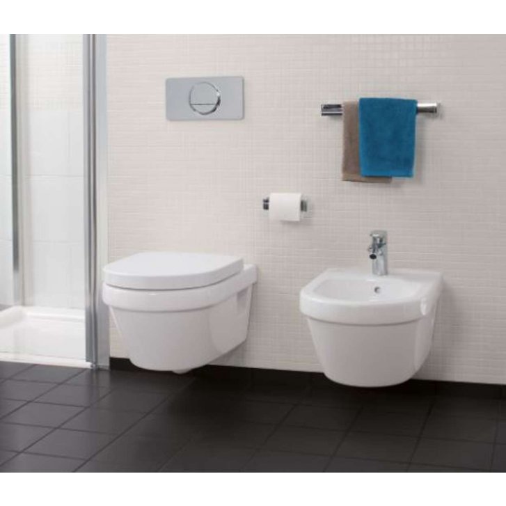 Villeroy & Boch Architectura - WC sedátko se sklápěním SoftClose, bílá 98M9C101