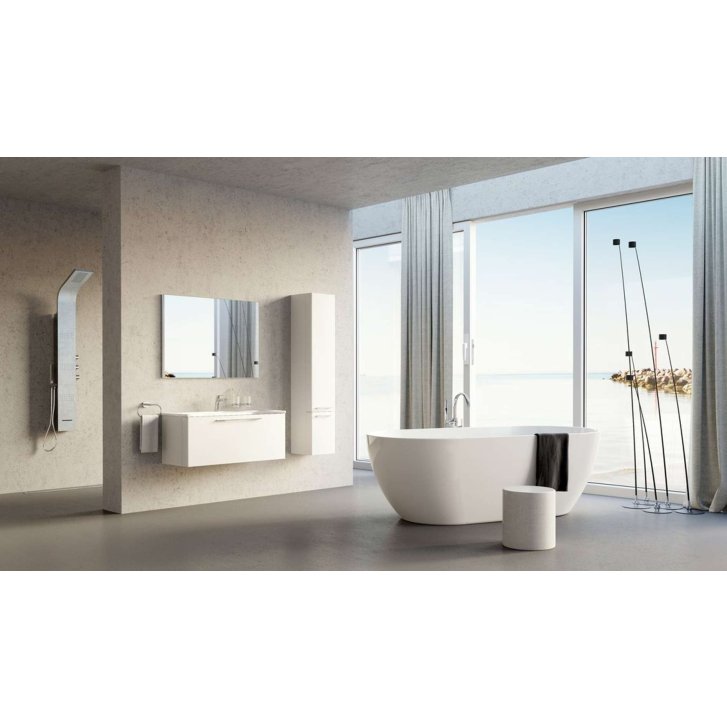 Ravak Freedom O - Volně stojící vana 169x80 cm, bílá XC00100020