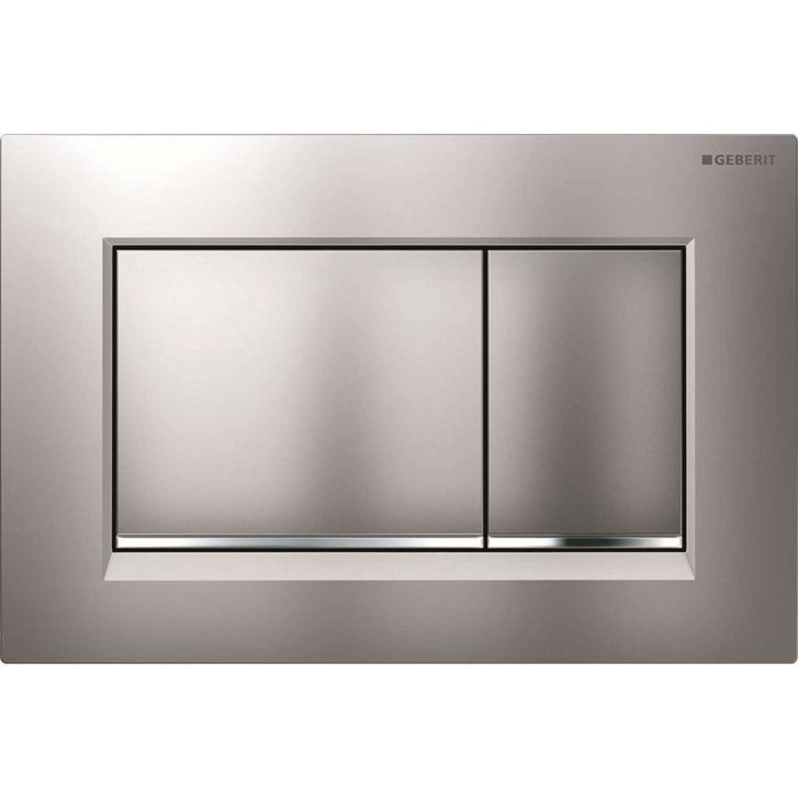Geberit Kombifix - Set předstěnové instalace, klozet Alpha se sedátkem, tlačítko Sigma20, chrom mat/chrom 110.302.00.5 ND7