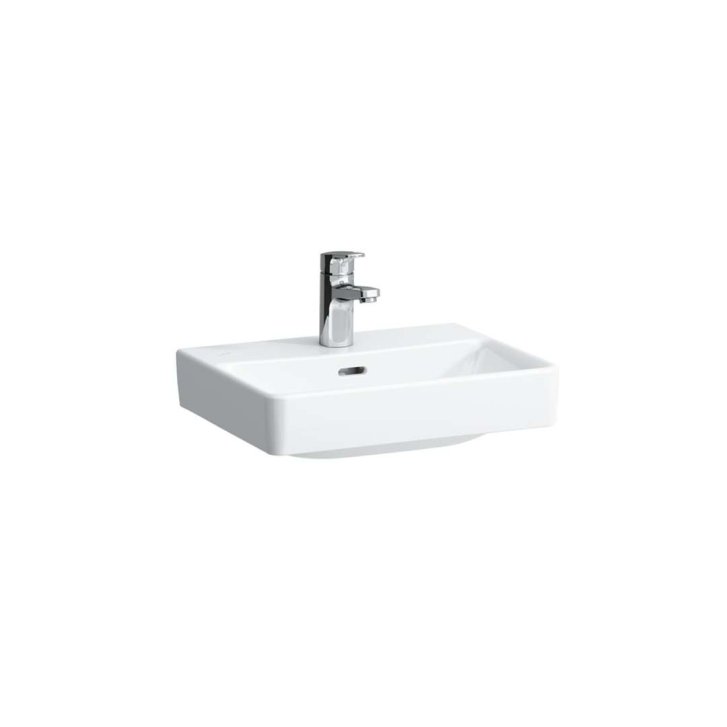 Laufen Pro S - Umývátko, 45x34 cm, 1 otvor pro baterii, s LCC, bílá H8159614001041