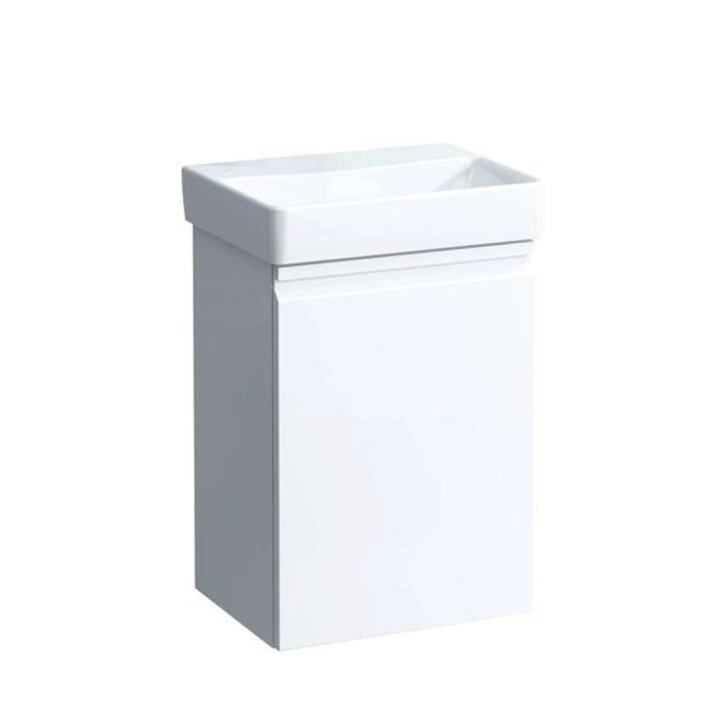 Laufen Pro S - Umývátko, 45x34 cm, bez otvoru pro baterii, bez přepadu, s LCC, bílá H8159614001421