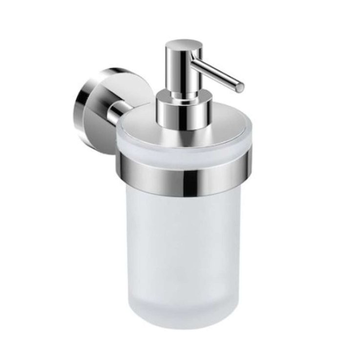Jika Mio Style - Dávkovač mýdla s držákem, sklo/chrom H3832F20041001