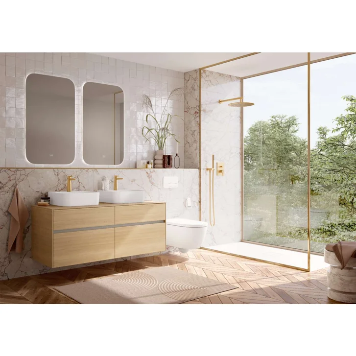 Villeroy & Boch ViClean - Elektronický bidet s keramikou, Rimless, CeramicPlus, SoftClosing, alpská bílá V0E200R1