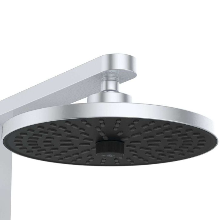 Ideal Standard ALU+ - Sprchový set bez baterie, průměr 26 cm, 2 proudy, stříbrná BD585SI