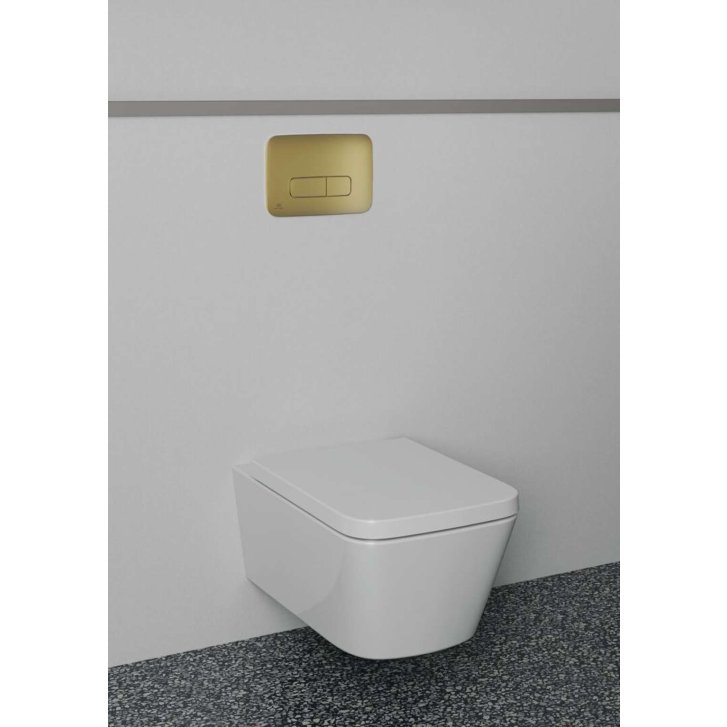 Ideal Standard Oleas - Ovládání splachování, kartáčované zlato R0459A2