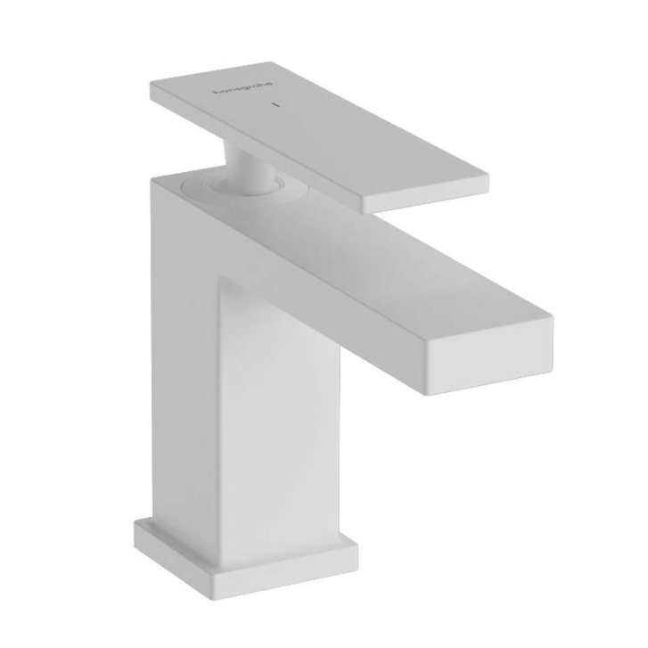 Hansgrohe Tecturis E - Umyvadlový ventil, pro studenou vodu, EcoSmart, matná bílá 73013700