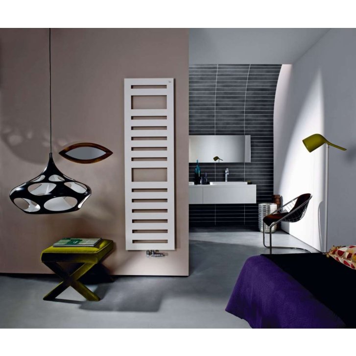 Zehnder Metropolitan Spa - Koupelnový radiátor 175x50 cm, středové připojení 5 cm, bílý lak MET-180-050