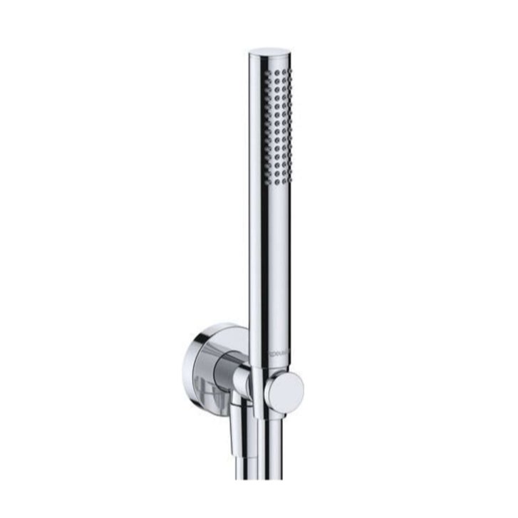 Duravit - Set sprchové hlavice, kolínka a hadice, chrom UV0762002010