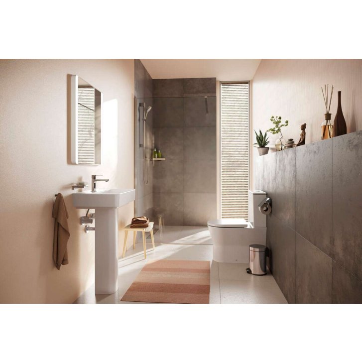 Hansgrohe Xanuia Q - Umyvadlo 55x37 cm, s přepadem, otvor pro baterii, bílá 60209450