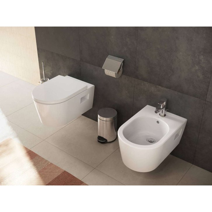 Hansgrohe EluPura Original S - Závěsný bidet, otvor pro baterii, bílá 60281450