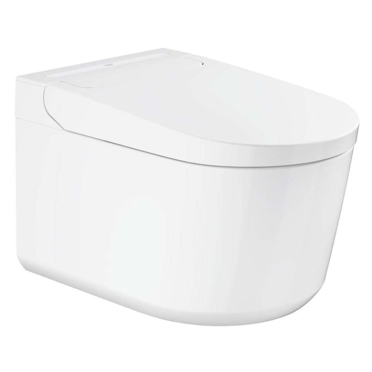 Grohe Sensia - Elektronický bidet s keramikou, Rimless, Triple Vortex, HyperClean, alpská bílá 36507SH0
