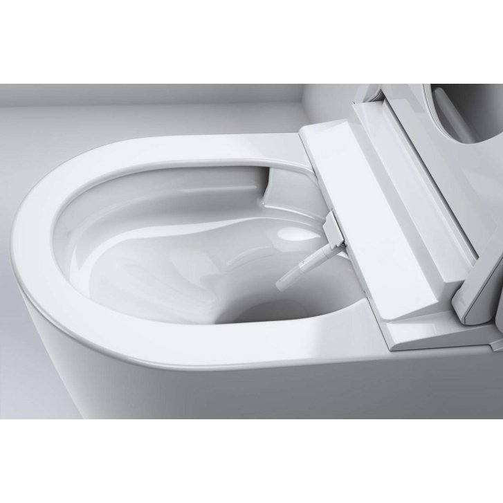 Grohe Sensia - Elektronický bidet s keramikou, Rimless, Triple Vortex, HyperClean, alpská bílá 36507SH0