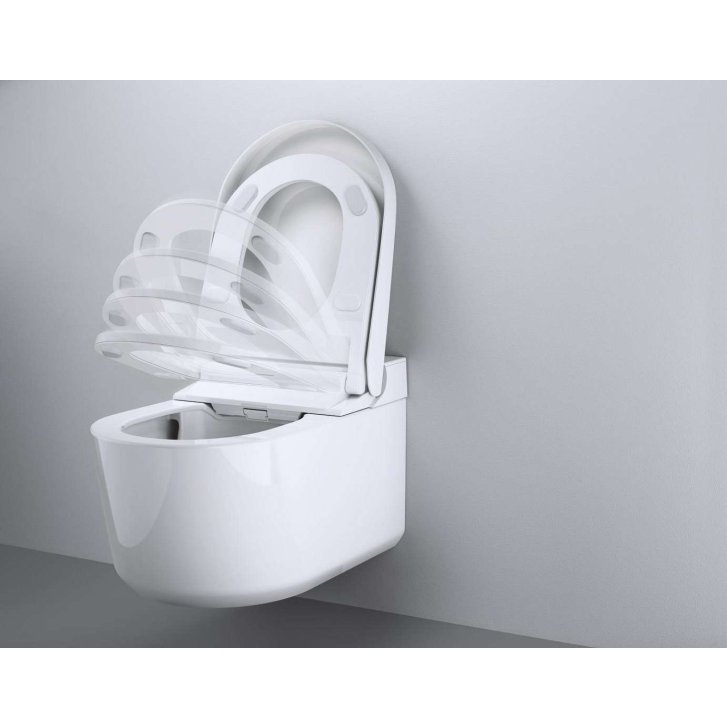 Grohe Sensia - Elektronický bidet s keramikou, Rimless, Triple Vortex, HyperClean, alpská bílá 36507SH0