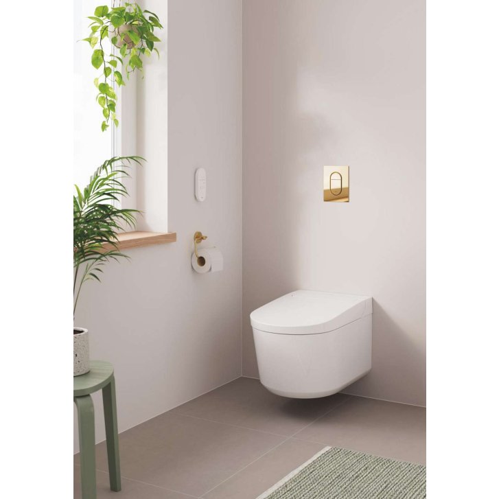 Grohe Sensia - Elektronický bidet s keramikou, Rimless, Triple Vortex, HyperClean, alpská bílá 36507SH0